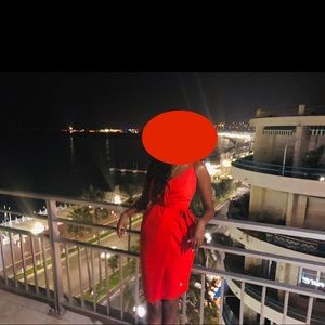 Red Wrap Dress